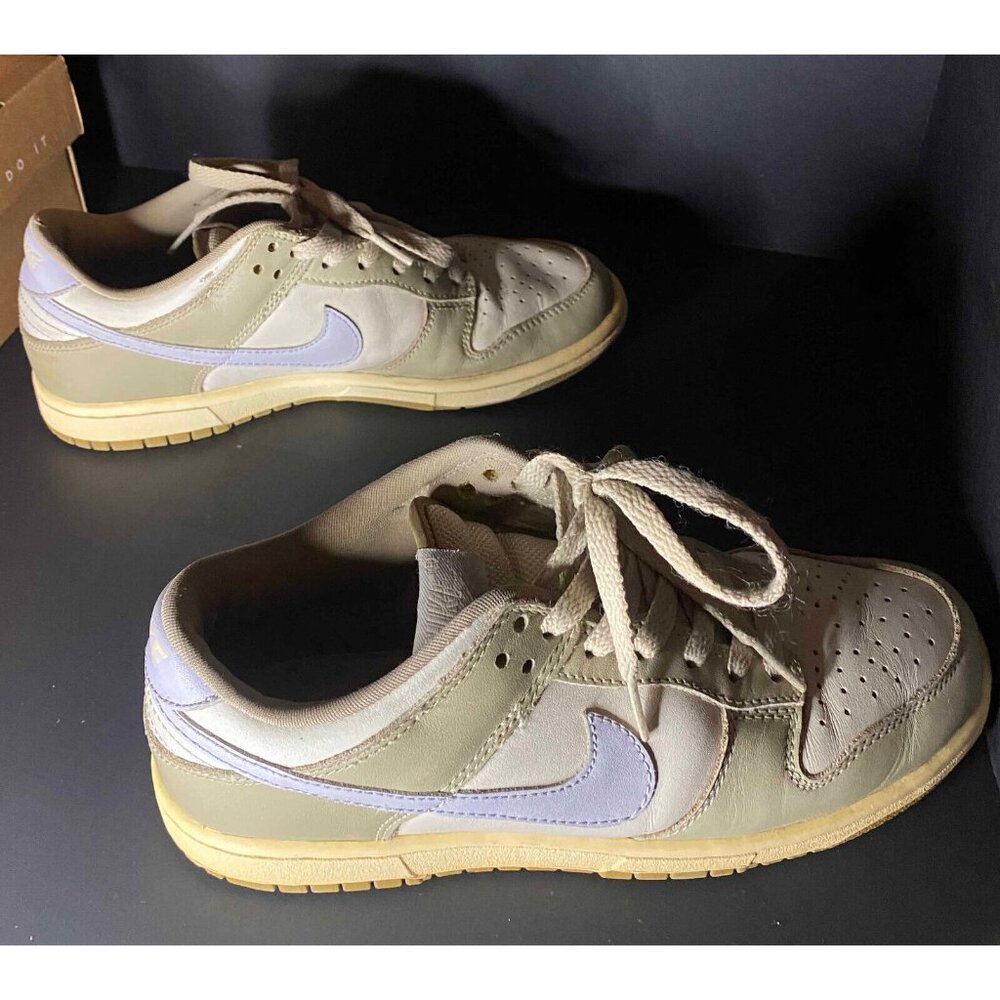 Vtg Nike Dunk Low Pro Womens 7 Light Bone Stone 302517-001 2003 w Box RARE - Picture 5 of 13
